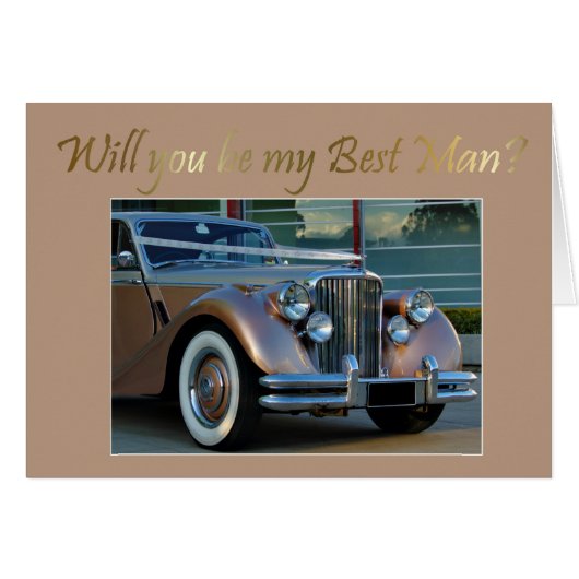 Seras-tu mon Bestman ? (Devant horizontal)