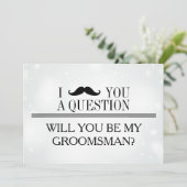 Seras-tu mon garçon d'honneur? Invitation (Debout devant)