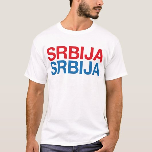 Serbia T-shirt (Voorkant)