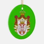 SERBIE* Ornement de Noël (Droite)