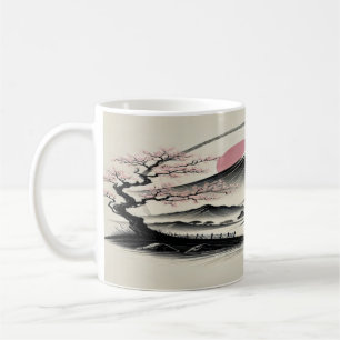 Sereen Japans landschap Koffiemok