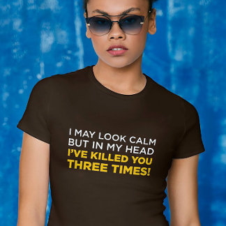 Sereen met scherpe twist t-shirt