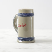 Serefe, Beer stein, Cheer!, À votre santé!, Mug (Devant gauche)