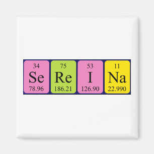 Sereina periodieke table name magnet magneet