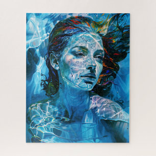 Serelis - Sereniteit in Aqua Harmony Legpuzzel