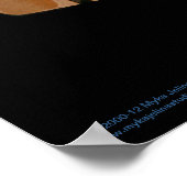 Serena Eclectic Sunset Cat Poster de la fée de cha (Coin)