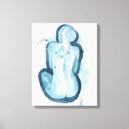 Serena Sketch Canvas Afdruk (Voorkant)