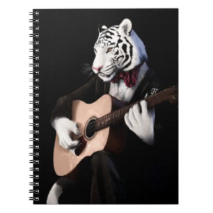 Sérénade du tigre – Couverture de cahier artistiqu