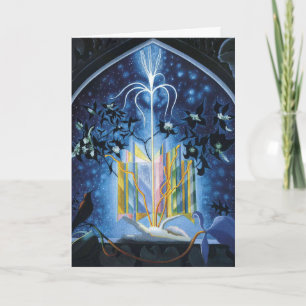 "Serenade, een Kerst Fantasie" door Joseph Stella Kaart