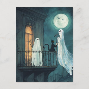 Serenade Ghost op het balkon Briefkaart