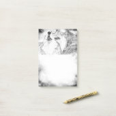 Serenade in de mist post-it® notes (Op bureau)