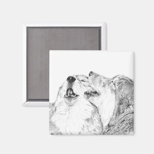 Serenade - Magnet Wolf (Recto/Verso)