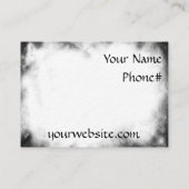 Serenade - mollig Visitekaartje (Achterkant)