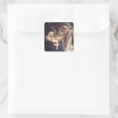 Serenade of Angels Vierkante Sticker (Tas)
