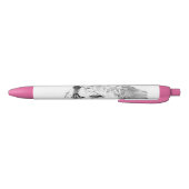 Serenade (roze) zwarte inkt pen (Bodem)