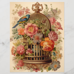 Serenade van Blooms Scrapbook Paper