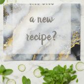 Serenade - Wit Theedoek (Gevouwen)