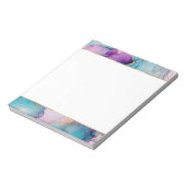 Serendipiteit kristal blauw notitieblok (Gedraaid)