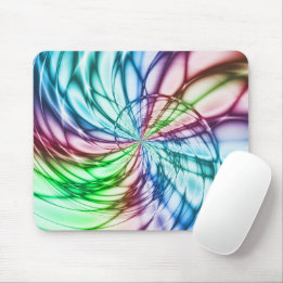 Serendipiteit | Multicolor Fractal Art Muismat