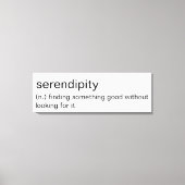 Serendipity - art mural minimaliste (Recto)