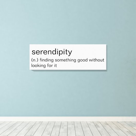 Serendipity - art mural minimaliste (Insitu (Plancher de Bois))