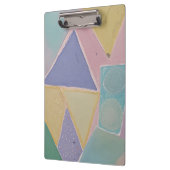 Serene Abstracts: Een Pasteldroom Klembord (Links)
