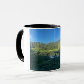 Serene Alaska Lake et Forest Mug (Devant gauche)