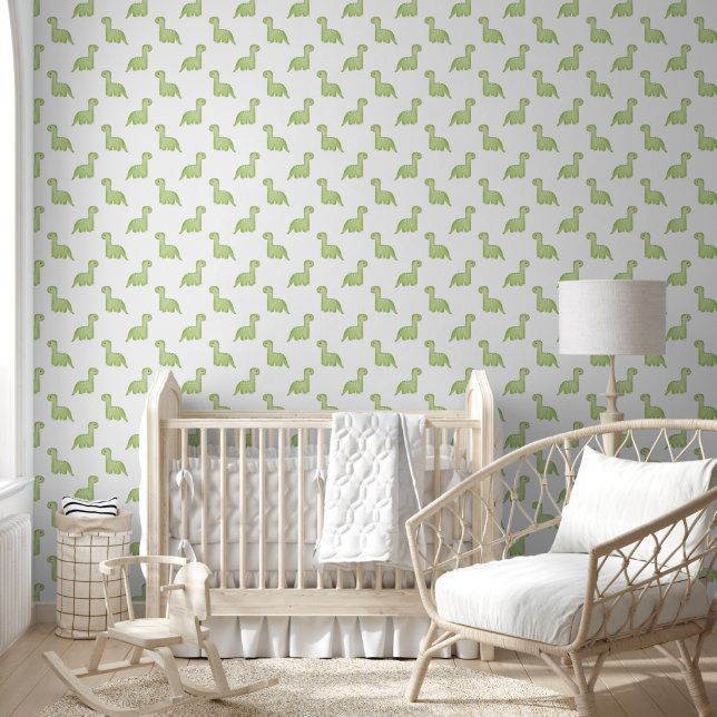 Serene "Avocado Dinosaur"  Behang (Kinderen)