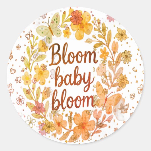 Serene Beauty - Feminine Art Sticker (Voorkant)