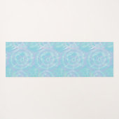 Serene Blauwe Tie-Dye Yogamat (Achterkant (horizontaal))