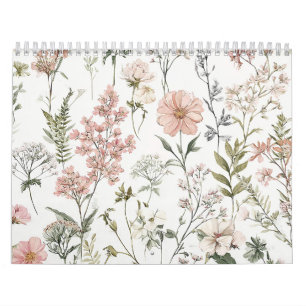 Serene Bloemblaadjes Kalender