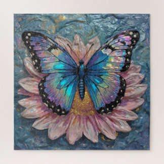 Serene Bloom Ondergedompeld in Rijke Kleur Legpuzzel