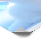 Serene Blue: Het verhaal van een Kat Poster (Hoek)