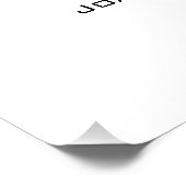 Serene Blue Perfect Poster (Hoek)