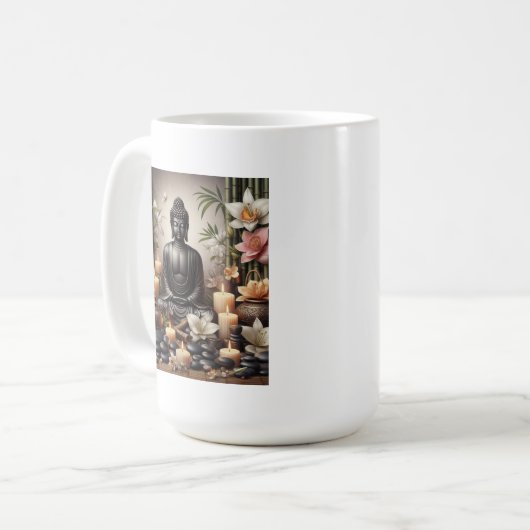 Serene Boeddha in Mok (Voorkant links)