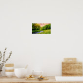 Serene Boslandschap Poster (Keuken)