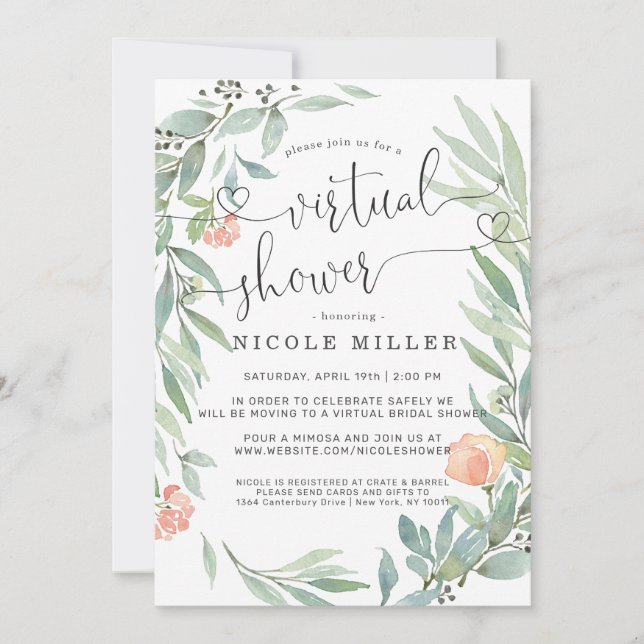 Serene Botanical | Virale Wild Meadow Bridal (Voorkant)