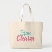 Serene Charm Canvas tas (Voorkant)