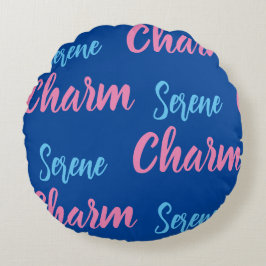 Serene Charm Rond Kussen