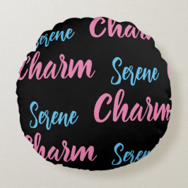 Serene Charm Rond Kussen