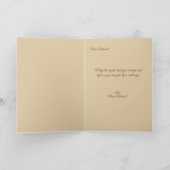 Serene Design Vintage-Style Engel Kaart (Binnen)