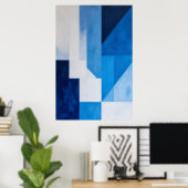 Serene Diepte Poster (Thuiskantoor)
