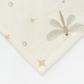 Serene Dragonflies Fleece Blanket Deken (Hoek)