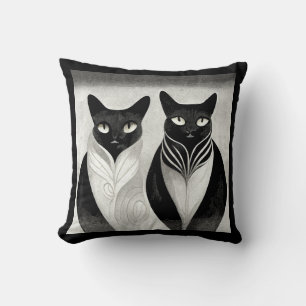 serene elegant kattenbroeders gooien kussens