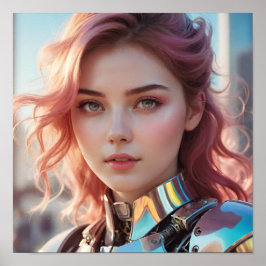 serene expressie poster