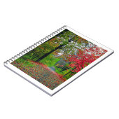 Serene Forest Notebook Cover - Peaceful Woodland  Notitieboek (Linkerzijde)