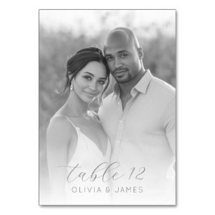 Serene Grijswaarden Minimalistische Foto Kaart