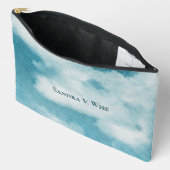 Serene Horizon Dreams Waterverf Blauw & Wit Etui (Open)