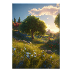 Serene Horizon Foto Afdruk