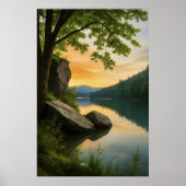 Serene Horizon Poster (Voorkant)